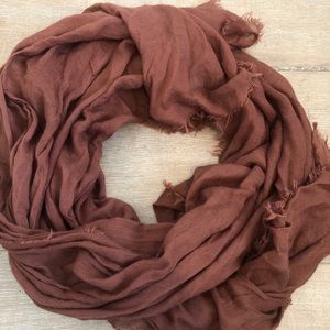 WHBM Rust Colored Scarf
